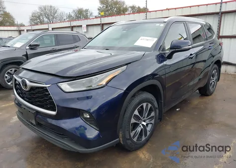 2023 Toyota Highlander Xle from USA, damaged, VIN 5TDKDRAHXPS004361
